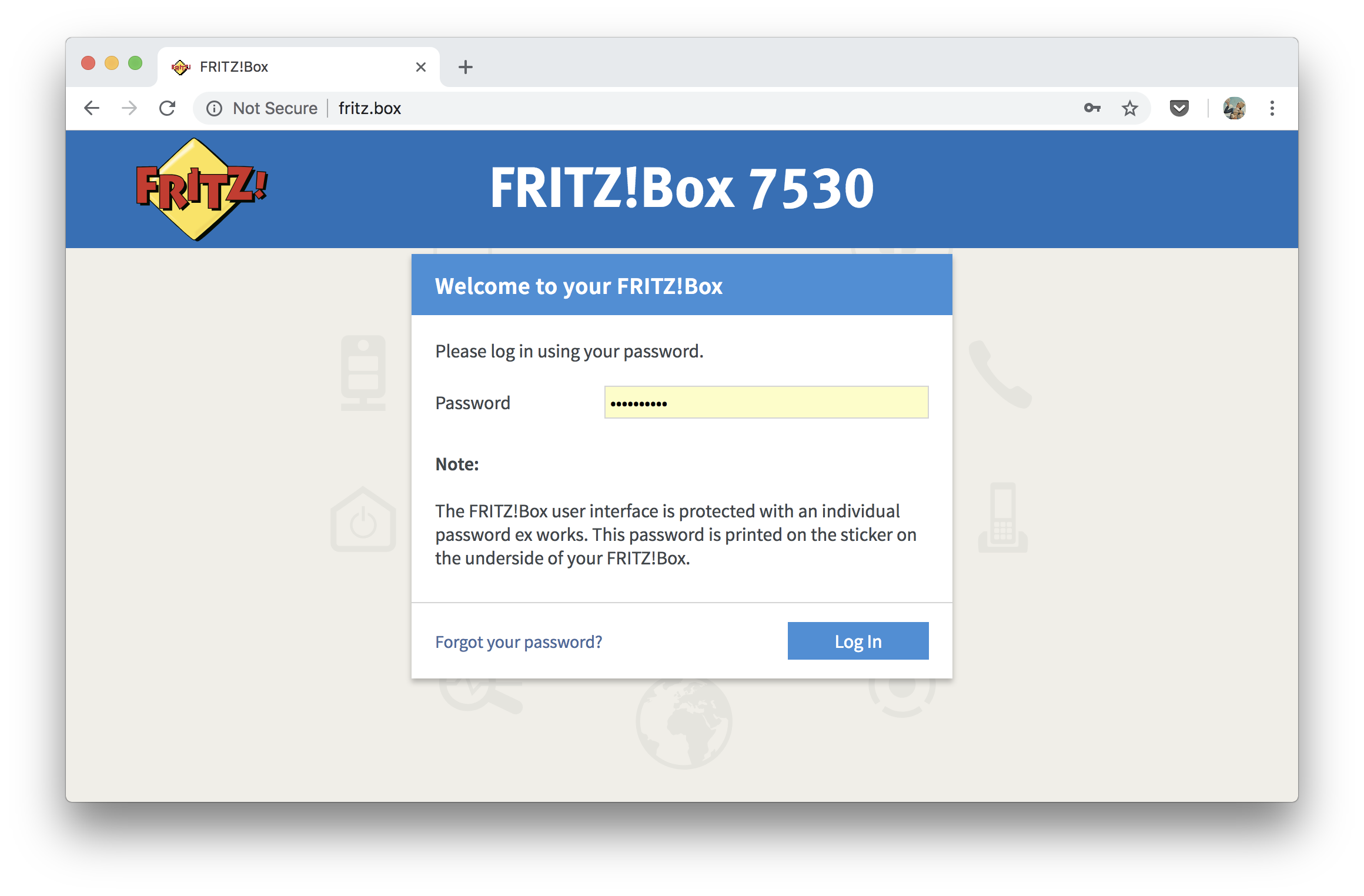 How do I install and configure my FRITZ!Box 7530 for use with a fiber connection